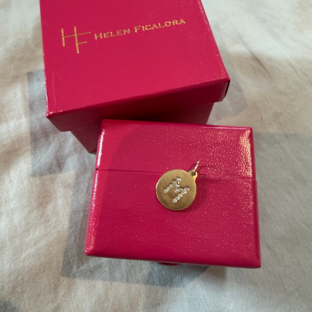 Helen Ficalora Gold Pendant Necklace